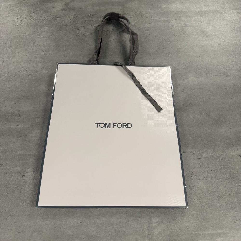 Tom Ford Gift‎ Bag Gray Silver 12x10x6" Authentic
